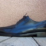 Hugo Boss Mens Dress Shoes Size 11M Black Leather Casual Lace Up Italian Oxford