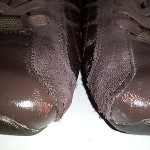 DIESEL MENS ATHLETIC TENNIS SHOES SNEAKERS BROWN SUEDE LEATHER CLEAN SIZE 8.5