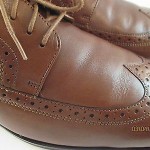 HUGO BOSS Brown ‘Matano’ Wingtip Oxford Size 13 $275