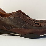 COLE HAAN NIKE AIR MEN’S DISTRESSED LEATHER OXFORD SHOES ,BROWN SNEAKERS  11 M.