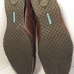 COLE HAAN NIKE AIR MEN’S DISTRESSED LEATHER OXFORD SHOES ,BROWN SNEAKERS  11 M.