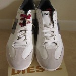NWB $125.00 Diesel  Mens’ shoes  Fashion Sneakers  Casual Leather Upper  SIZE 9