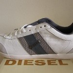 NWB $125.00 Diesel  Mens’ shoes  Fashion Sneakers  Casual Leather Upper  SIZE 9