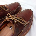Vintage Timberland Boat Shoe Vibram Apollo Sole 10.5 Made in USA Quoddy Red Wing