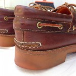 Vintage Timberland Boat Shoe Vibram Apollo Sole 10.5 Made in USA Quoddy Red Wing