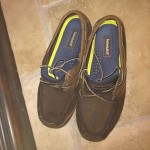 Mens Timberland Echo Bay Series Leather Boat Deck Shoe 14 Leather EUC 2 Eye