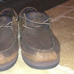 Mens Timberland Echo Bay Series Leather Boat Deck Shoe 14 Leather EUC 2 Eye