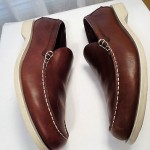 COLE HAAN RESORT BROWN LEATHER CASUAL LOAFERS MEN SHOES SZ 11.5 M