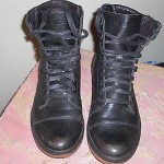 DIESEL LEATHER BOOTS SIZE 10