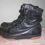 DIESEL LEATHER BOOTS SIZE 10