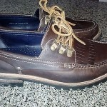 COLE HAAN Brown Leather Boat Deck Men`s Loafers Shoes Size 12