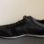 NEW  Hugo Boss Orange Men’s shoes Fashion Sneakers Casual Black Size 10.5