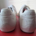 NEW DIESEL SOLAR WHITE AND GRAY LEATHER MENS SNEAKERS SIZE 11