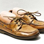 R187 Cole Haan Shoes Size 8 D Brown Leather Lace Men Casual Boat Shoes