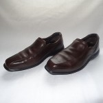 COLE HAAN Nike Air Men’s BROWN Leather Bicycle Toe Loafer Dress Shoes – Size 9M