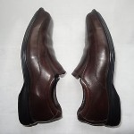 COLE HAAN Nike Air Men’s BROWN Leather Bicycle Toe Loafer Dress Shoes – Size 9M