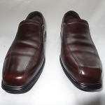 COLE HAAN Nike Air Men’s BROWN Leather Bicycle Toe Loafer Dress Shoes – Size 9M