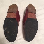 MENS  8 M COLE HAAN NIKE AIR SLIP ON CASUAL LOAFERS BROWN