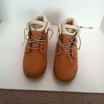 Timberland Roll Top White Trim Size 9 Never Worn