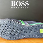 HUGO BOSS GREEN – AKEEN Sneakers In Medium Blue
