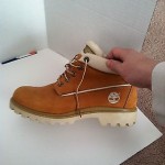 Timberland Roll Top White Trim Size 9 Never Worn