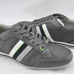 BOSS Orange Hugo Boss ‘Victoire Texas” Grey Lace-Up Fashion Athletic Size 9 M