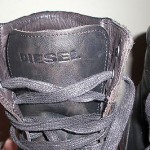 DIESEL LEATHER BOOTS SIZE 10