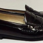 COLE HAAN MENS CITY CORDOVAN BROWN LEATHER PENNY LOAFERS SIZE 9