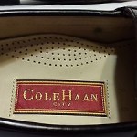 COLE HAAN MENS CITY CORDOVAN BROWN LEATHER PENNY LOAFERS SIZE 9