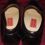 COLE HAAN MENS CITY CORDOVAN BROWN LEATHER PENNY LOAFERS SIZE 9