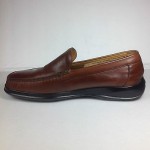 Cole Haan Slip on Loafers US 8.5M Leather Brown Mens Shoes