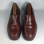 Cole Haan Slip on Loafers US 8.5M Leather Brown Mens Shoes