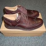 New Cole Haan Lunargrand Wing Tip T-Moro Size 10 M