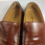 Cole Haan Slip on Loafers US 8.5M Leather Brown Mens Shoes