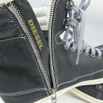 Men’s Diesel Idol Leather Upper Shoes High Top Sneakers Style Round Toe Sz 10.5