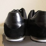 NEW  Hugo Boss Orange Men’s shoes Fashion Sneakers Casual Black Size 10.5