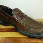 Mens Cole Haan Brown Penny Loafers Shoes Size9M Flats Excellent Condition $160