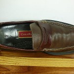 Mens Cole Haan Brown Penny Loafers Shoes Size9M Flats Excellent Condition $160