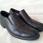 COLE HAAN Air Stylar 2 Gore Black Slipon Dress Casual Shoes US 8.5 M