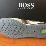 HUGO BOSS GREEN – AKEEN Sneakers In Medium Grey