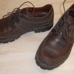 CASUAL COLE HAAN BROWN LEATHER LACE OXFORDS SHOES SIZE 8N