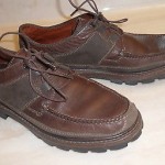 CASUAL COLE HAAN BROWN LEATHER LACE OXFORDS SHOES SIZE 8N
