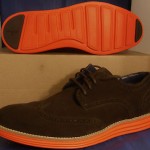 New Cole Haan LUNARGRAND WINGTIP Brown Shoes size 10