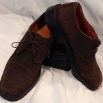 Cole Haan Mens City Brown Suede Oxford Shoe Sz10M