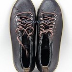HUGO BOSS BLACK LABEL BAKLO SHOES SNEAKERS BROWN 100% LEATHER NEW SIZE 10 43