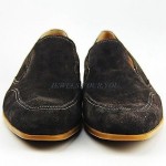HUGO BOSS BLACK LABEL BROWN SUEDE SHOES VERMILO-S 100% LEATHER NEW SIZE 9-10 42