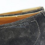 HUGO BOSS BLACK LABEL BROWN SUEDE SHOES VERMILO-S 100% LEATHER NEW SIZE 9-10 42