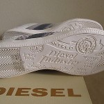 NWB $125.00 Diesel  Mens’ shoes  Fashion Sneakers  Casual Leather Upper  SIZE 9