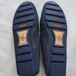 Cole Haan Nike Air Size 10 Grant Penny Loafer Suede Blue Casual Driving Shoe