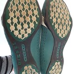12 Diesel Gray Green Leather Nylon Mesh Lace Front Loafers Oxfords